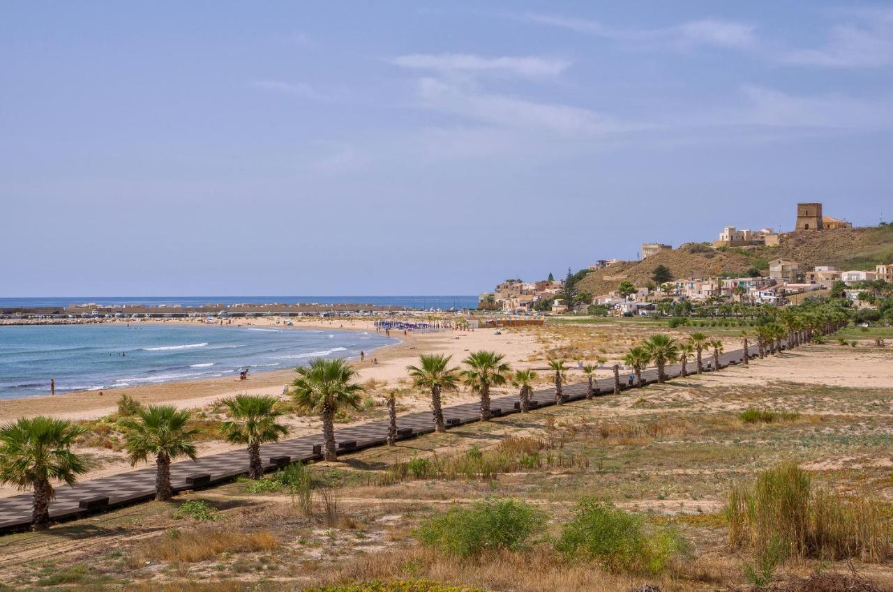 Al Mare Villa Porto Palo Bagian luar foto